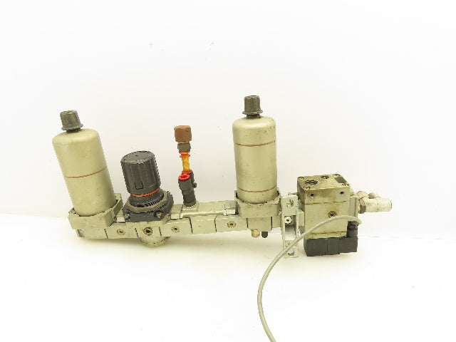 SMC NAL4000-N04-38 Air Line Filter Lubricator Regulator With Soft Start Valve
