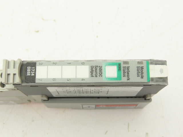 Allen Bradley 1734-OB8E DC Output Source Module w/Base 24V
