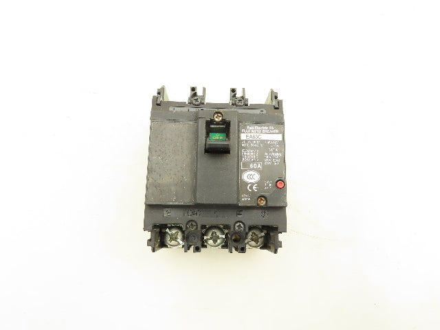 Fuji Electric EA63C Auto Circuit Breaker 60A 690V 3 Pole