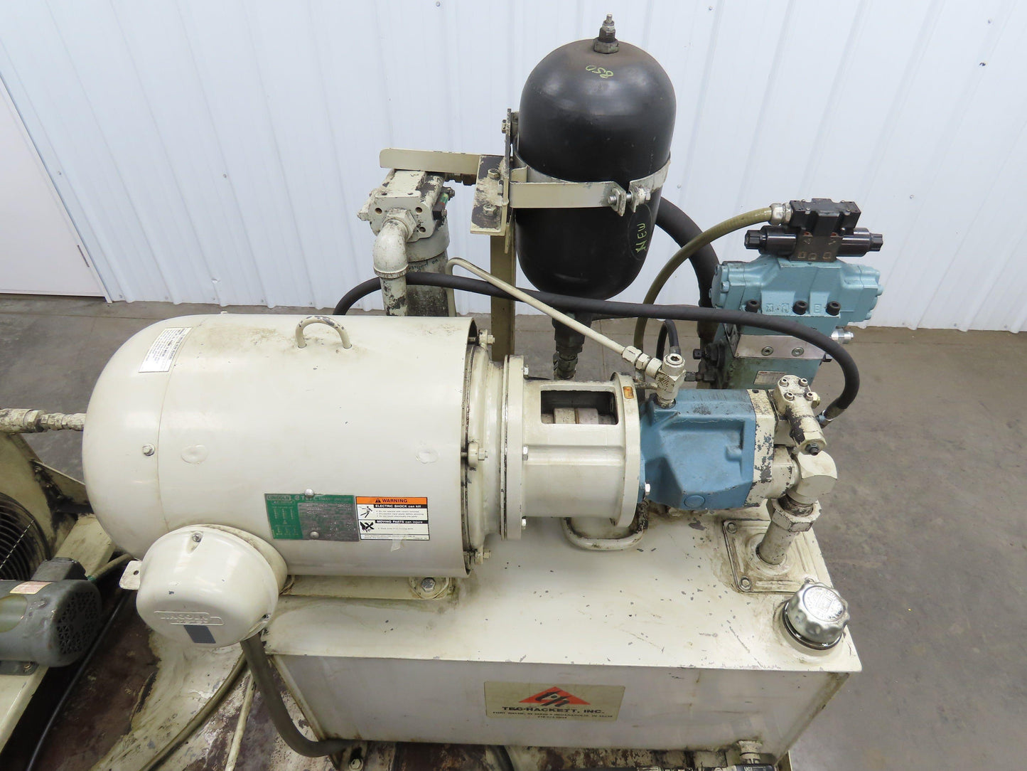 Dynex PV2024-3085 Hydraulic Power Unit 17 GPM 3000PSI 15Hp 230/460V 3Ph 50 Gal