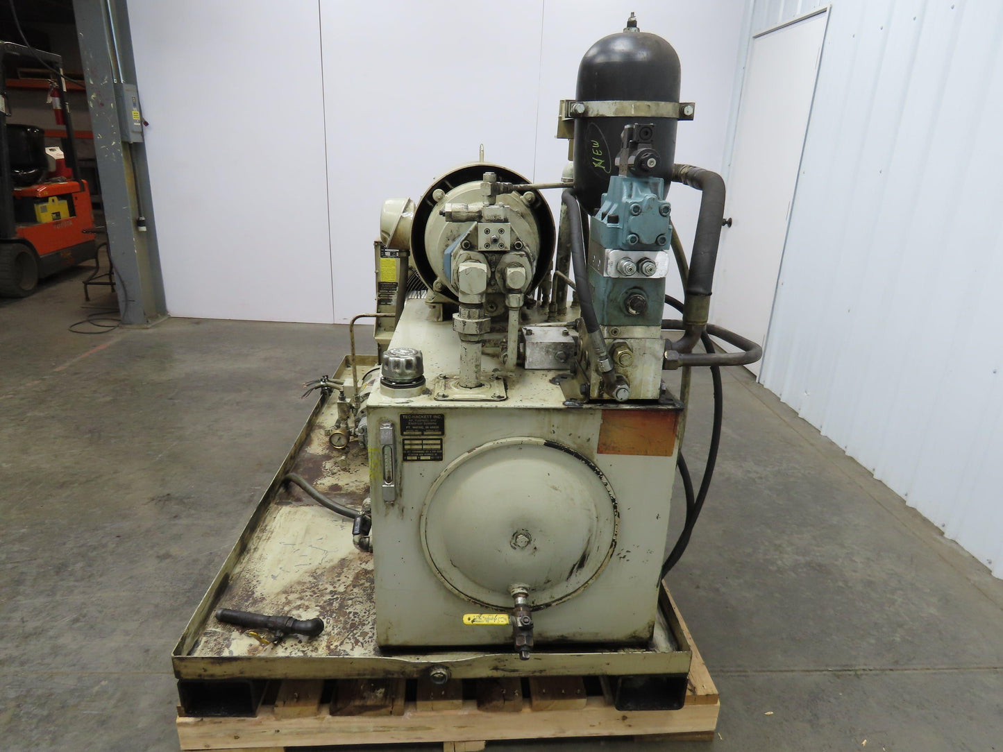 Dynex PV2024-3085 Hydraulic Power Unit 17 GPM 3000PSI 15Hp 230/460V 3Ph 50 Gal