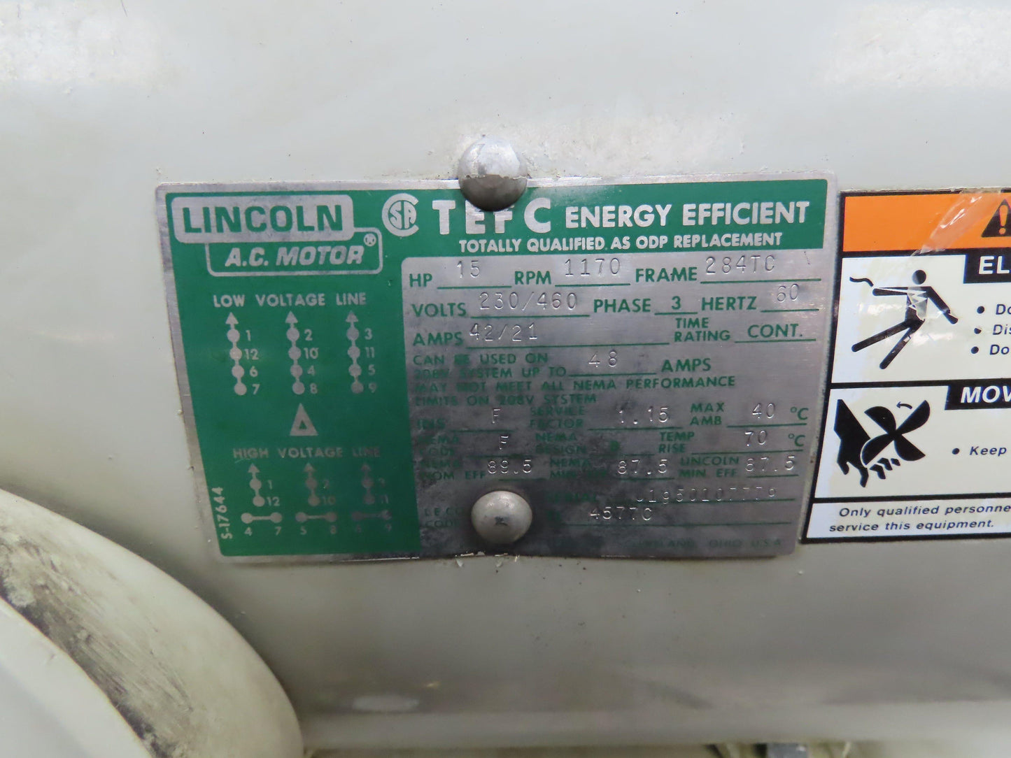 Dynex PV2024-3085 Hydraulic Power Unit 17 GPM 3000PSI 15Hp 230/460V 3Ph 50 Gal