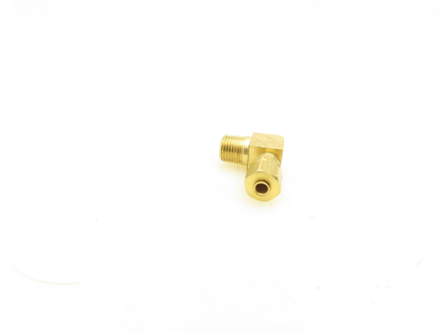 Parker 1/8" Compression x MNPT Brass 90 Degree Elbow Lot of 15