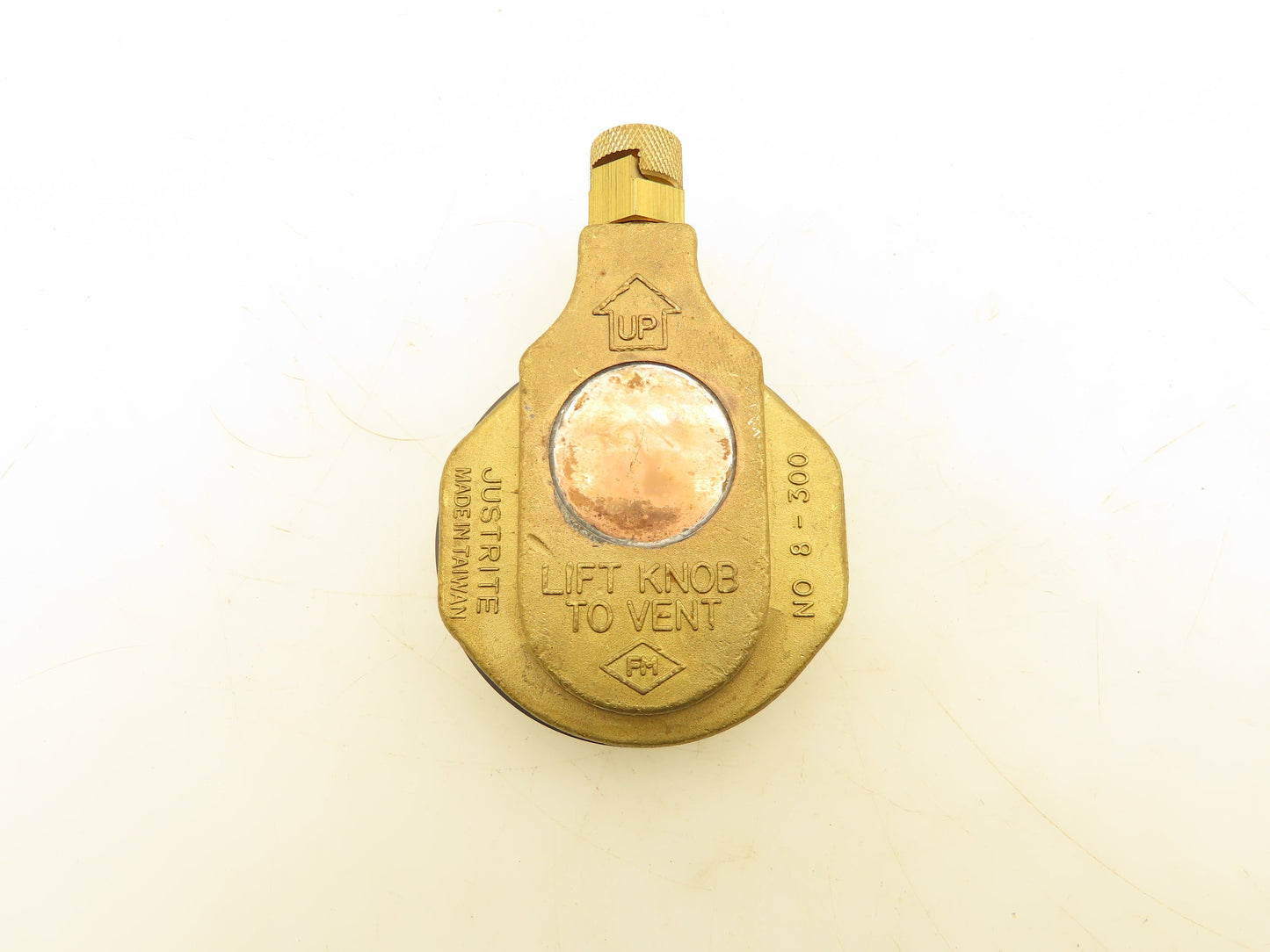 Just Rite 8-902S Brass Safety Drum Faucet Spigot Petroleum Gas 2" Bung Vent Set