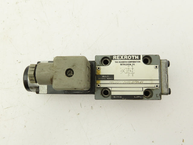 Rexroth 4WE6D51/AG24N9K4V Hydraulic Directional Solenoid Valve 24VDC