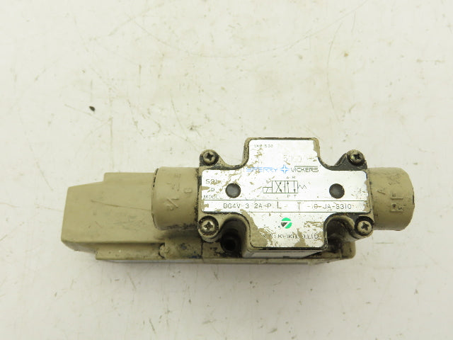 Vickers DG4V-3-2A-PL-T-10-JA-S310 Directional Single Solenoid Valve 100/110V