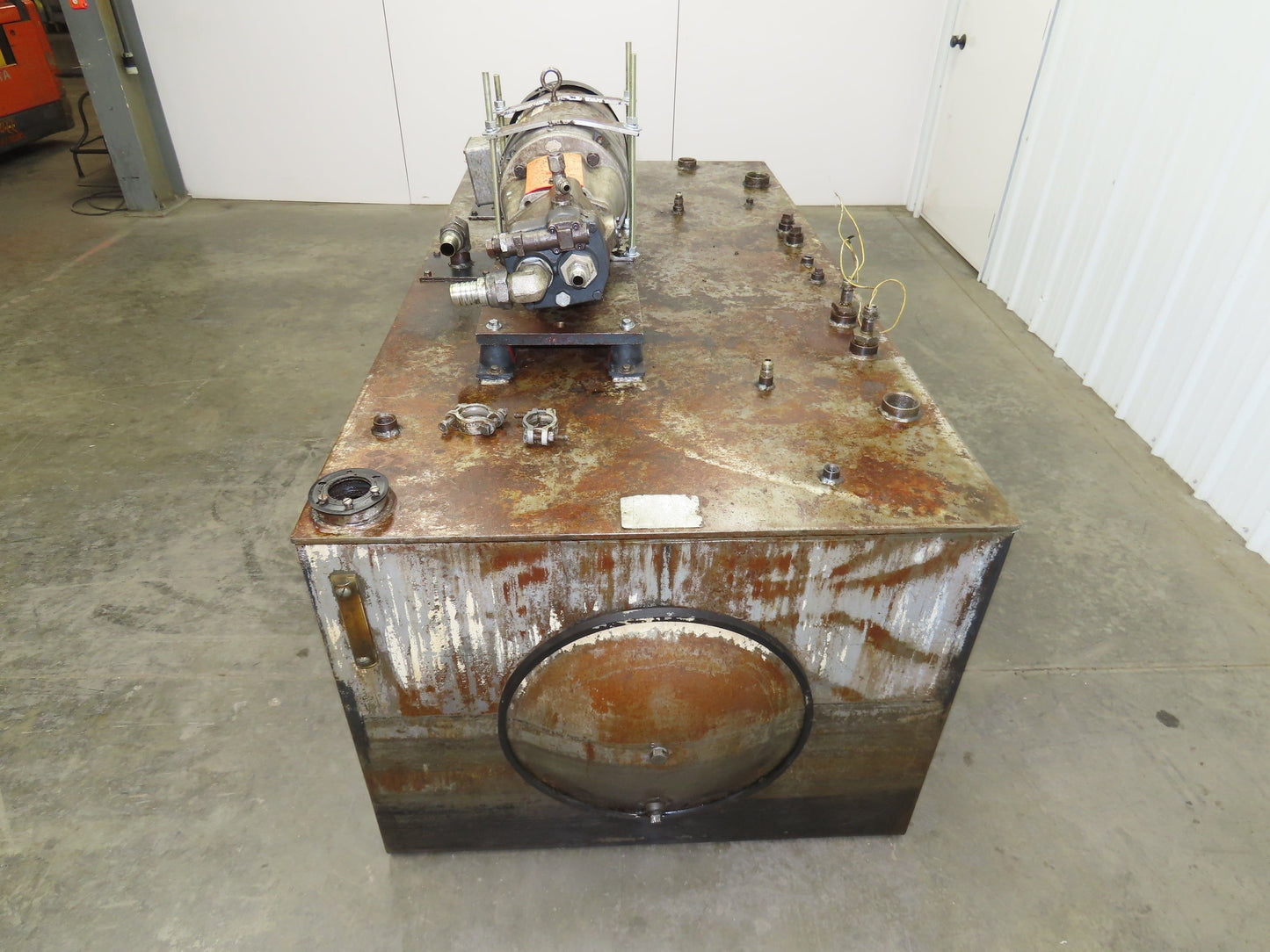 Vickers Hydraulic Power Unit 3Hp 230/460V 200 Gallon Tank Brown & Sharpe Pump