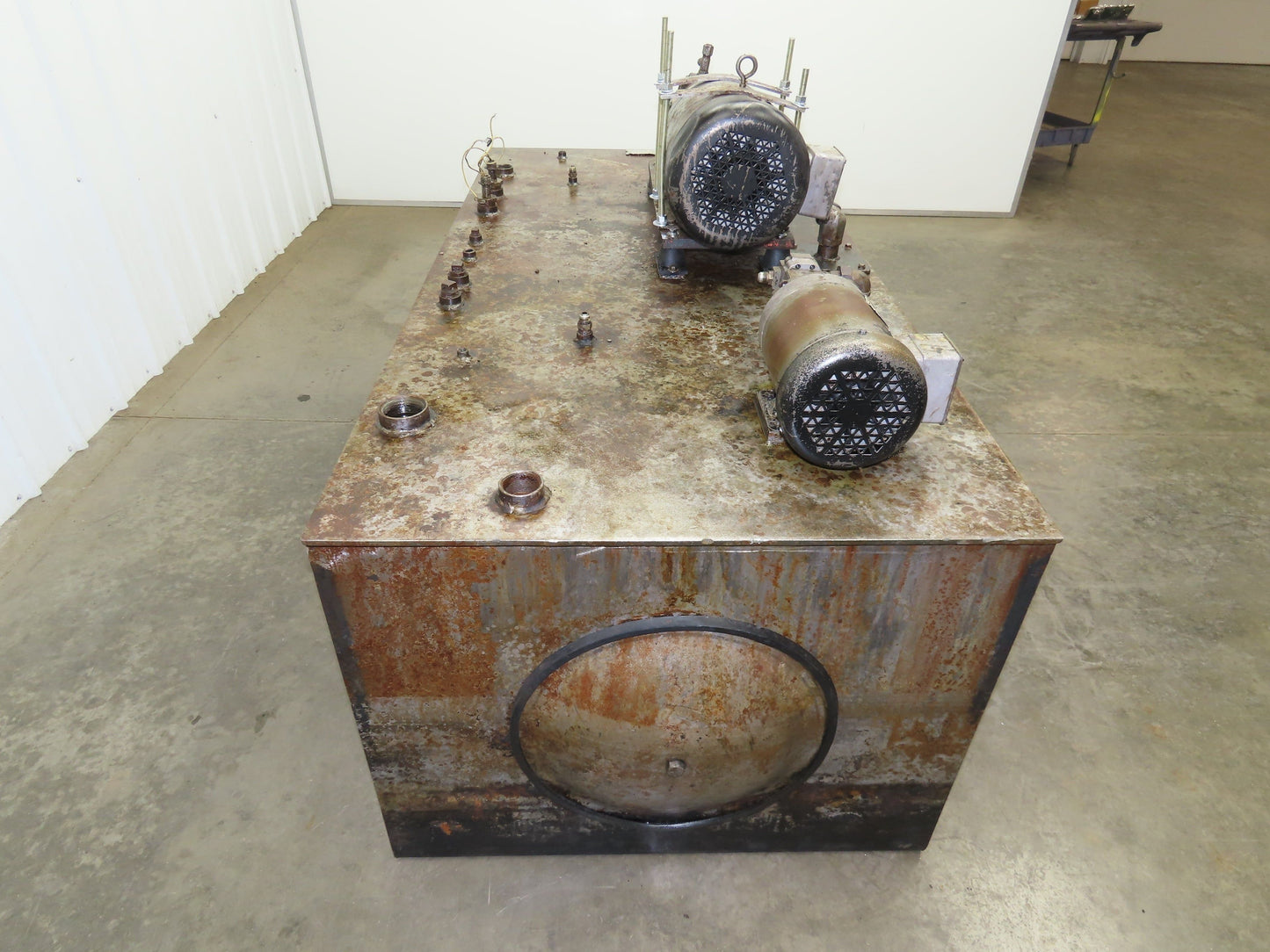 Vickers Hydraulic Power Unit 3Hp 230/460V 200 Gallon Tank Brown & Sharpe Pump