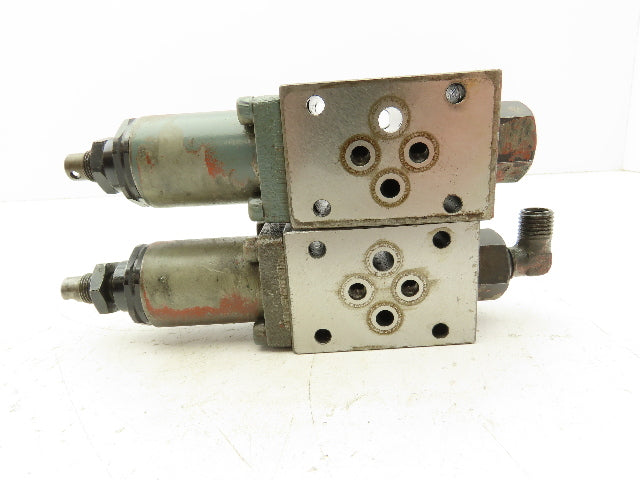 Rexroth ZDR6 DP-30/75YM Pressure Reducing Valve Sandwich Module Lot of 2