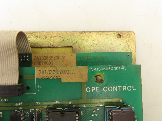 Mitsubishi Electric 3A133665X002A Operator Keypad Panel Circuit Board Module
