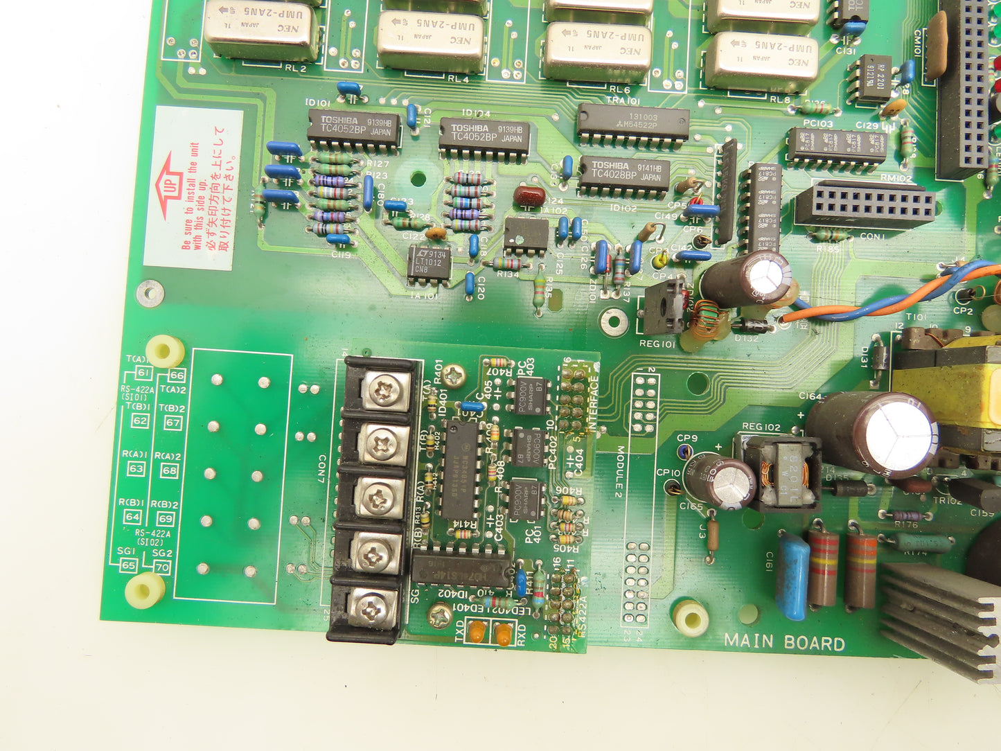C2C308Y4 PLC Main Mother Circuit Board Module