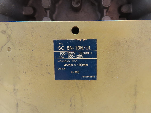 Fuji Electric 1NC4HO Magnetic Contactor 250A 240VAC 120V Coil 3 Pole 50-150 HP