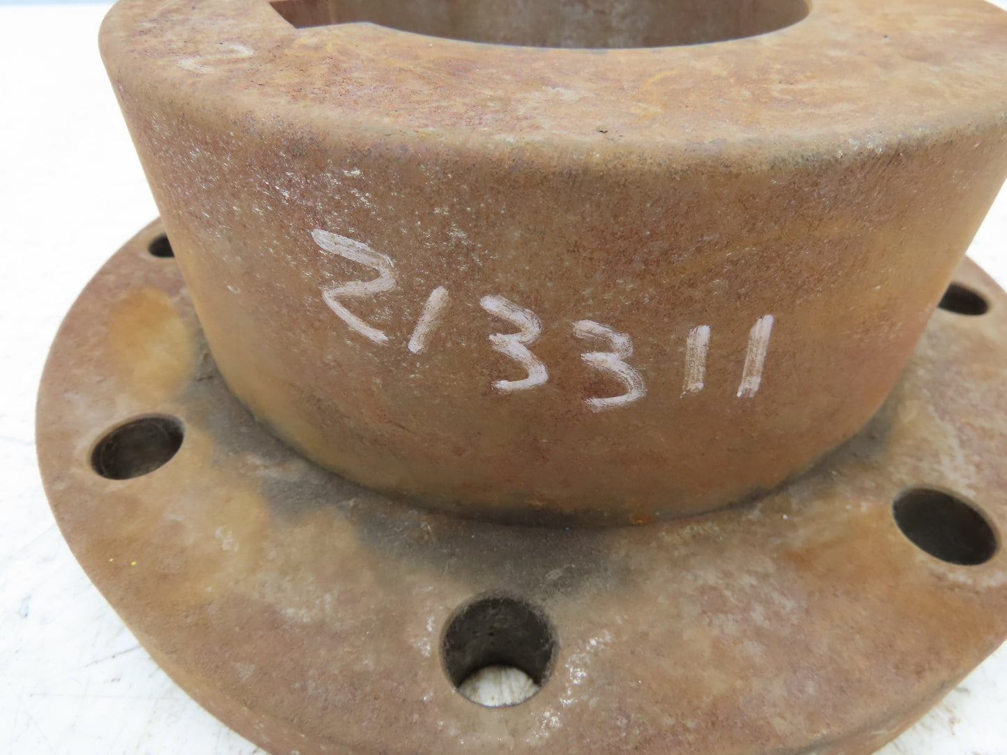 Koppers 3-1/2 Gear Coupling Flanged Rigid Hub 4-1/2" Keyed Bore 11"OD