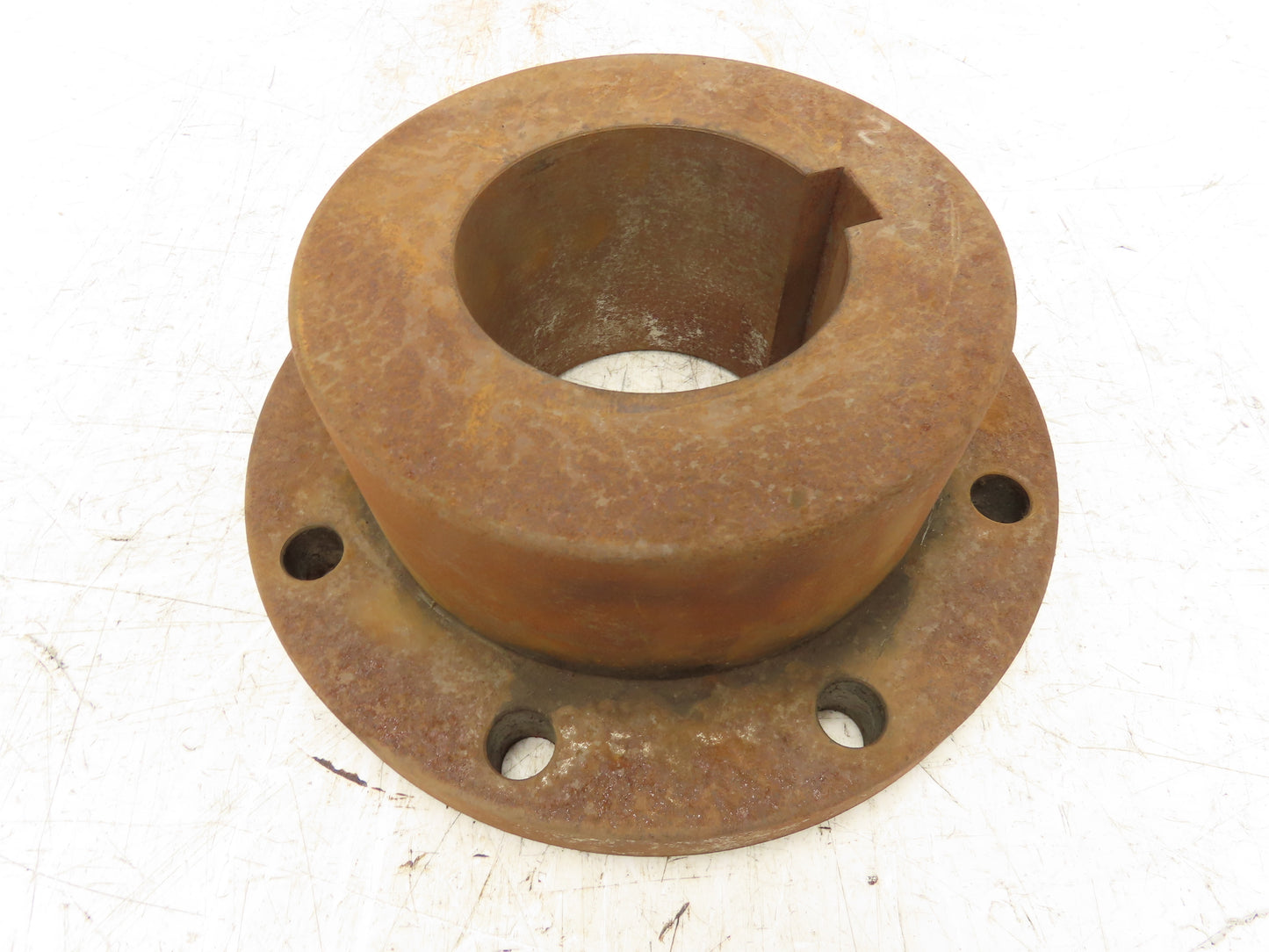 Koppers 3-1/2 Gear Coupling Flanged Rigid Hub 4-1/2" Keyed Bore 11"OD