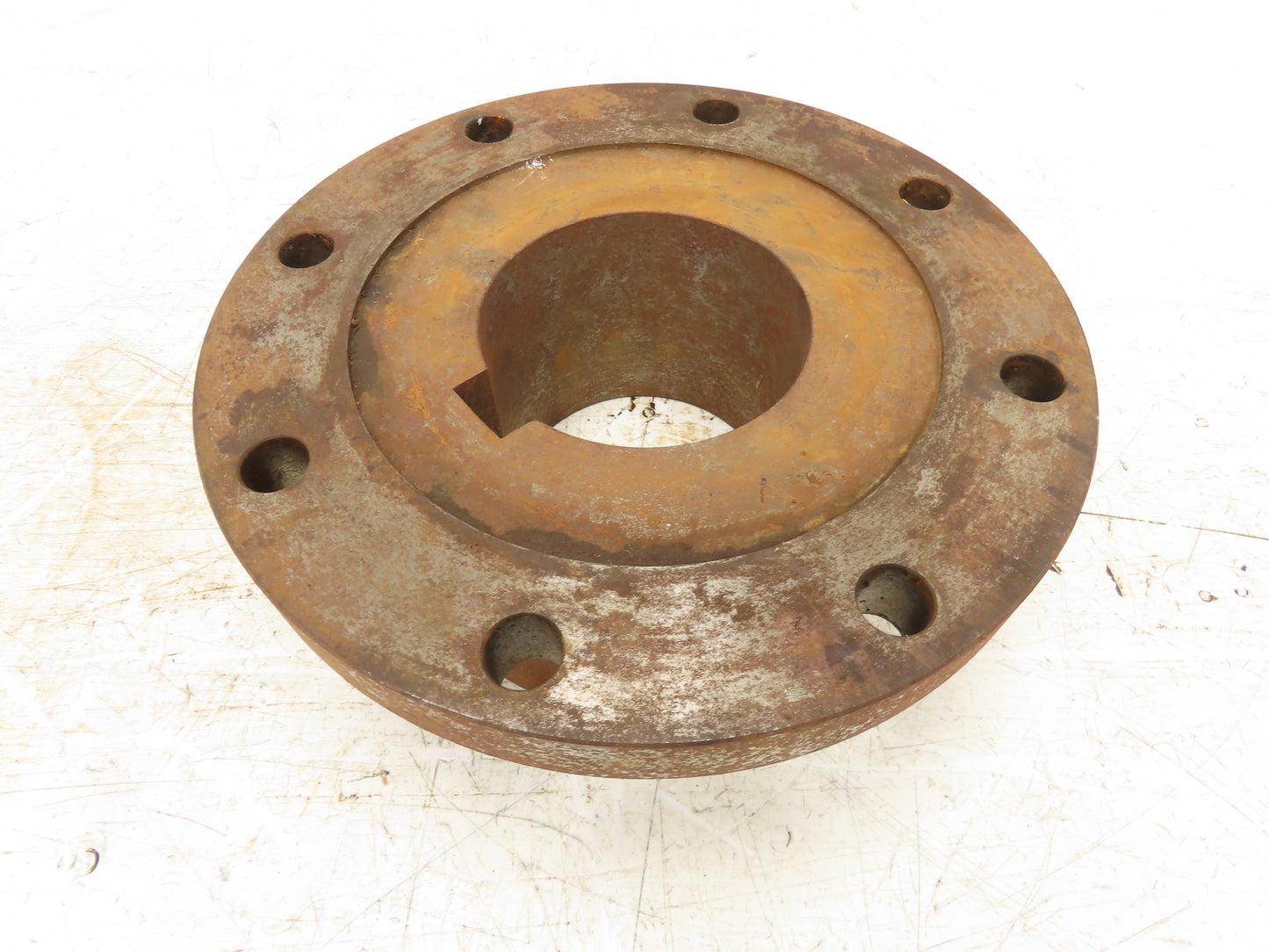 Koppers 3-1/2 Gear Coupling Flanged Rigid Hub 4-1/2" Keyed Bore 11"OD