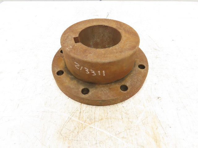 Koppers 3-1/2 Gear Coupling Flanged Rigid Hub 4-1/2" Keyed Bore 11"OD