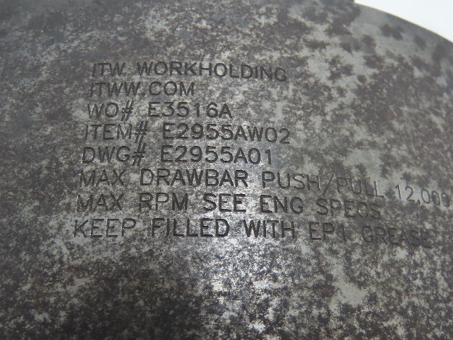 N.A. Woodworth ITW CNC Lathe Power Chuck 3-Jaw 11.75" OD