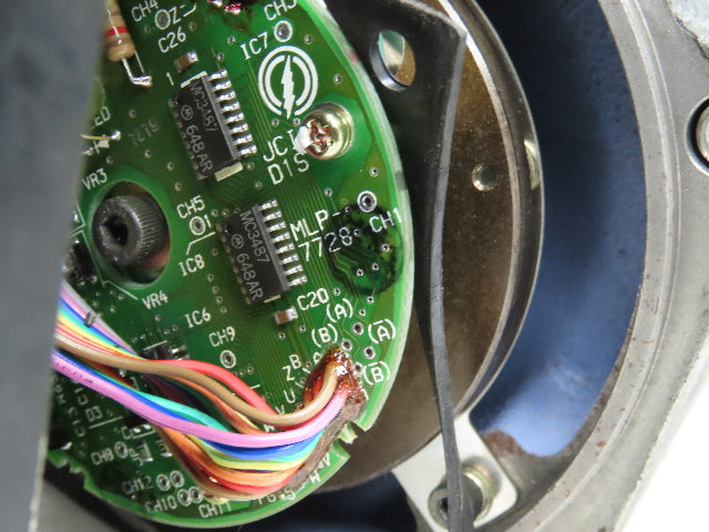 Yaskawa USAFED-13FA2 AC Servo Motor 1.3kW 1500 RPM 9.7A Encoder MLP-7728