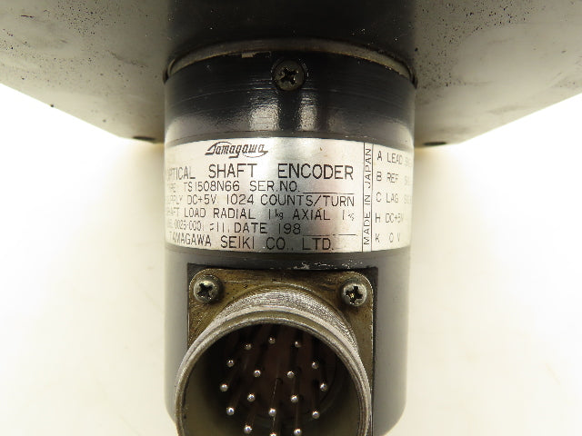 Tamagawa TSI508N66 Optical Shaft Encoder Axial Load Thrust 1KG Radial 1KG
