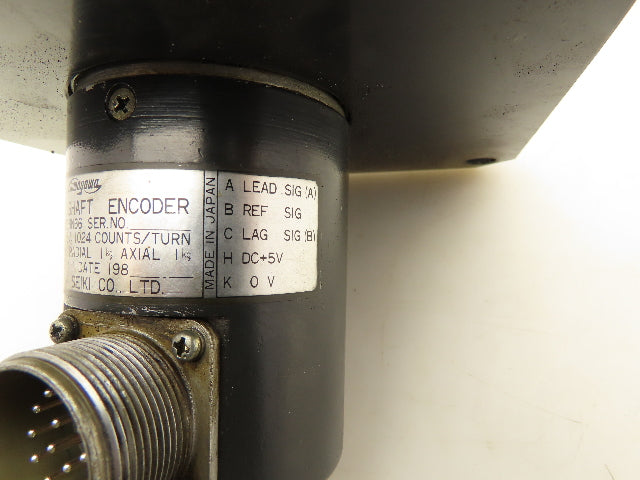 Tamagawa TSI508N66 Optical Shaft Encoder Axial Load Thrust 1KG Radial 1KG