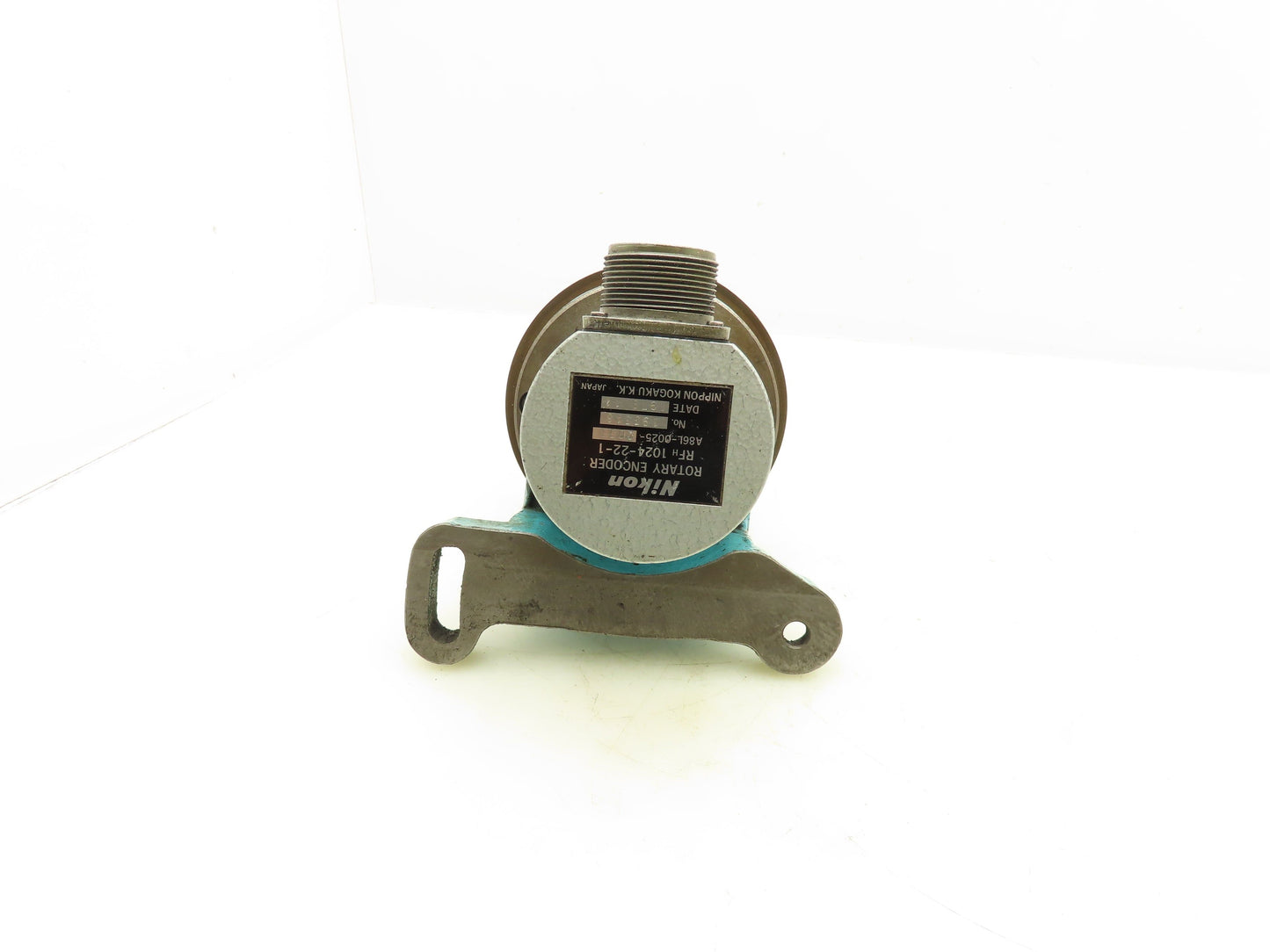 Nikon RFH 1024-22-1 Rotary Encoder With Bracket