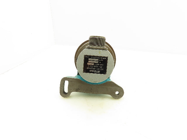 Nikon RFH 1024-22-1 Rotary Encoder With Bracket