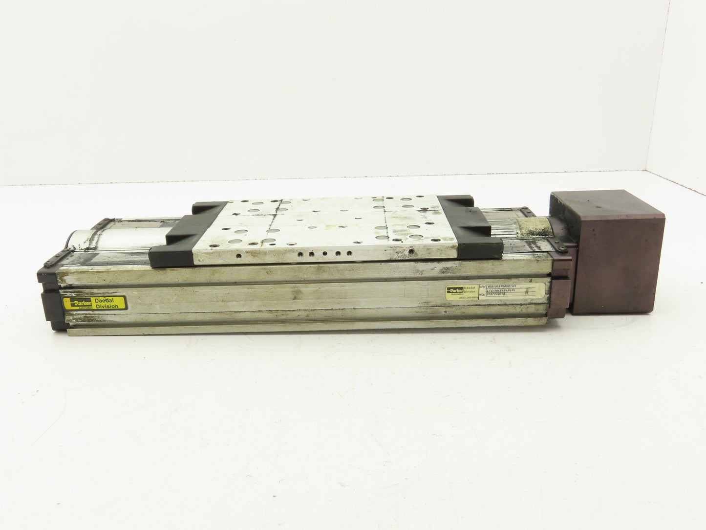 Parker 406100XRMSD3H1 Linear Actuator Precision Ground Ballscrew 100mm Stroke