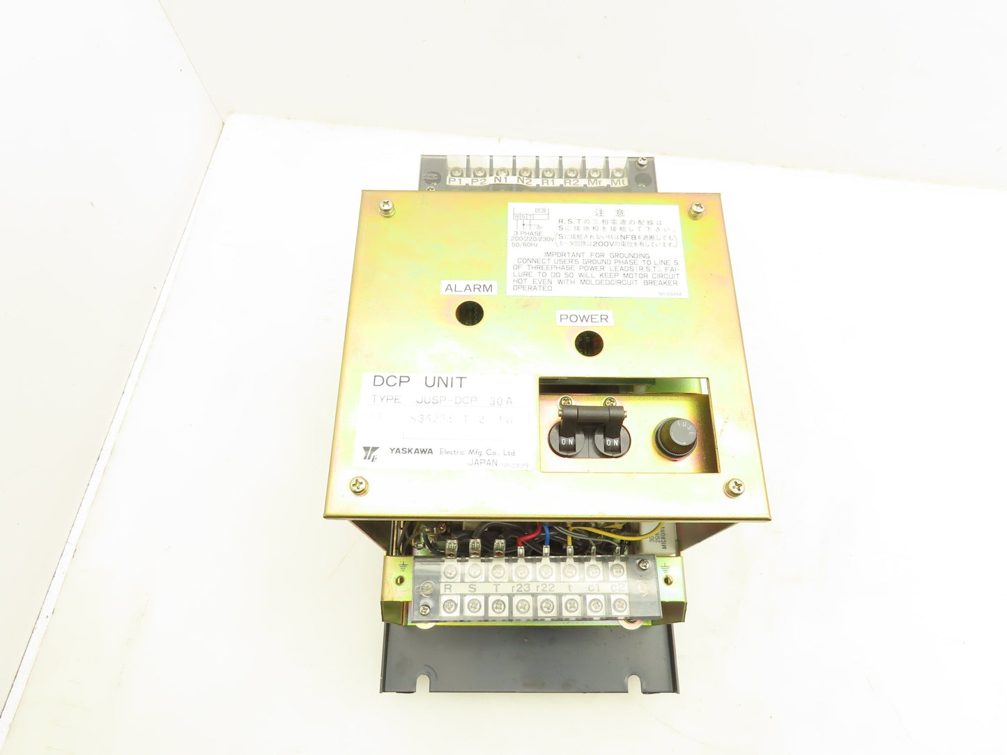 Yaskawa JUSP-DCP 30A Power Supply DCP Unit 30A 230V