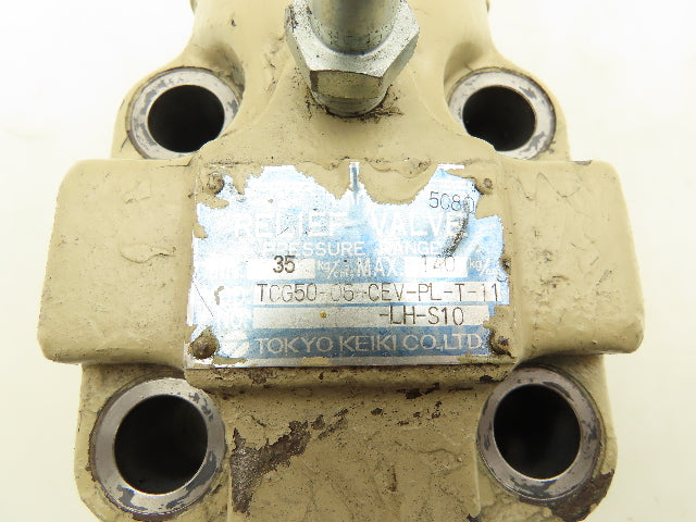 Vickers TCG50-06-CEV-PL-T-11-LH-S10 Multi Pressure Relief Valve