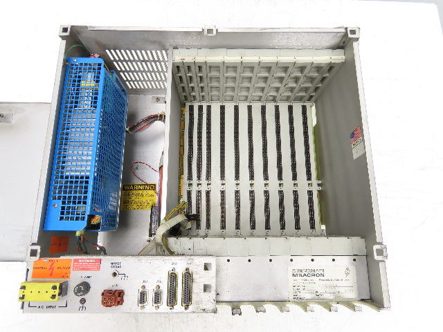 Cincinnati Milacron 3-700-0232A PLC Chassis 10-Slot Rack Power Supply 115V 1PH