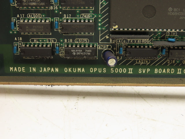 Okuma 1911-1561 Opus 5000II SVP Board Control Card LC20