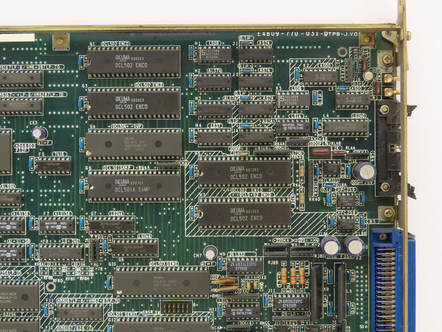 Okuma 1911-1561 Opus 5000II SVP Board Control Card LC20