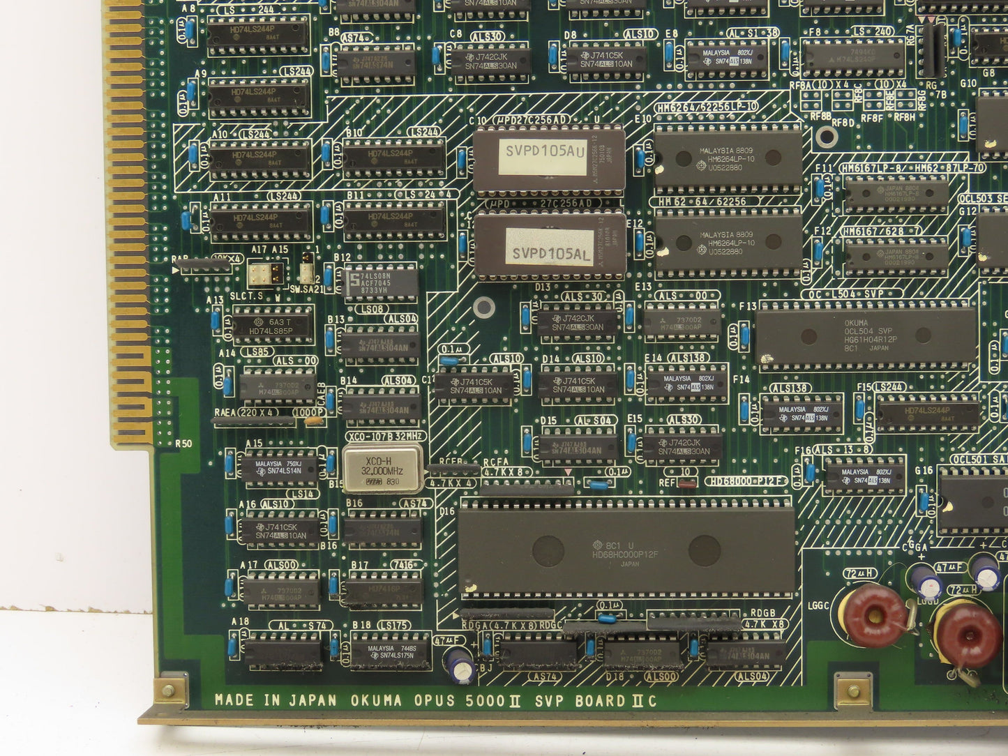 Okuma 1911-1561 Opus 5000II SVP Board Control Card LC20