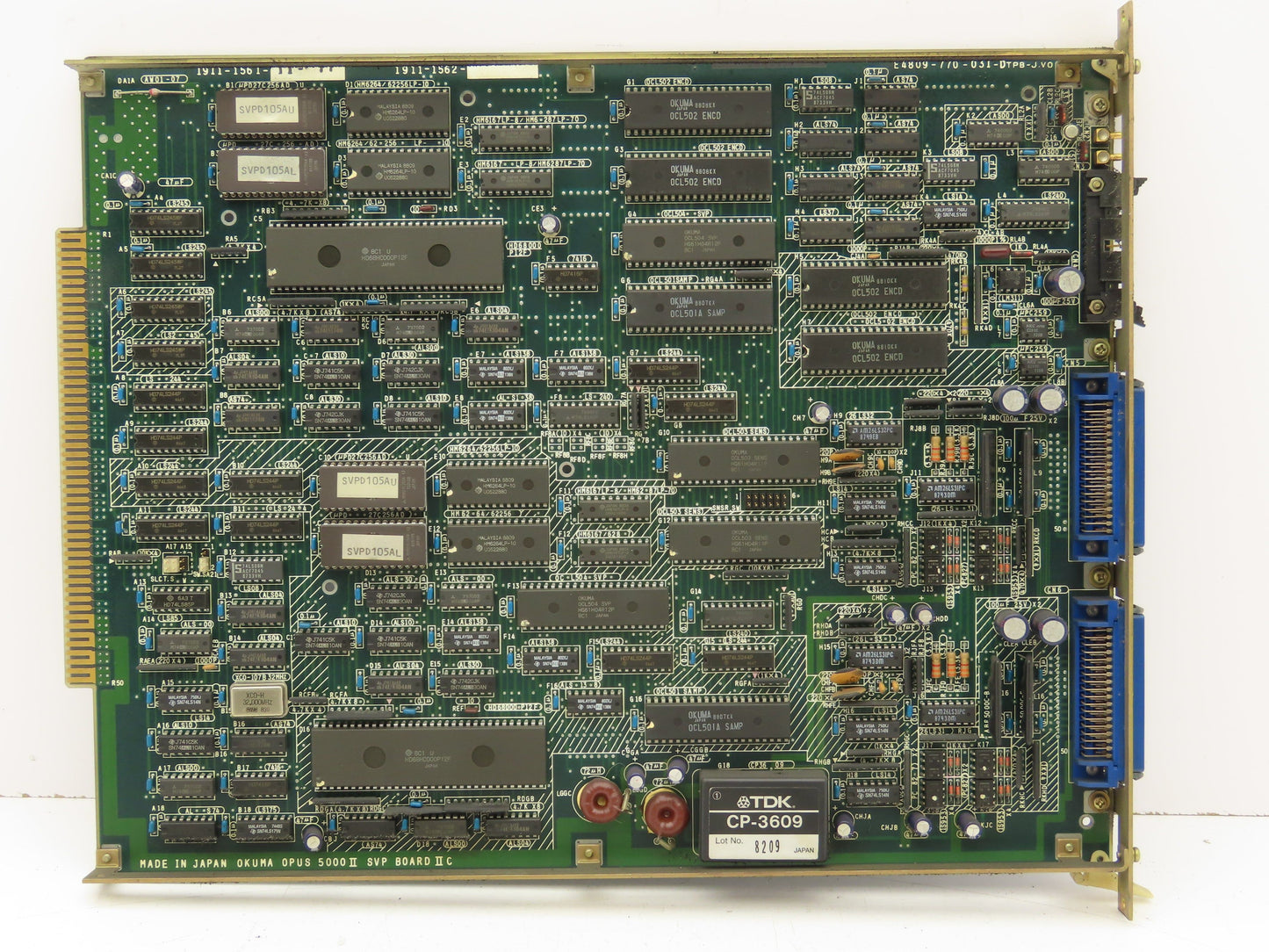 Okuma 1911-1561 Opus 5000II SVP Board Control Card LC20