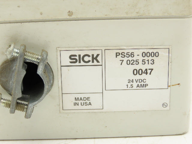 Sick PS56-0000 Power Supply For Barcode Scanner 24VDC 1.5A