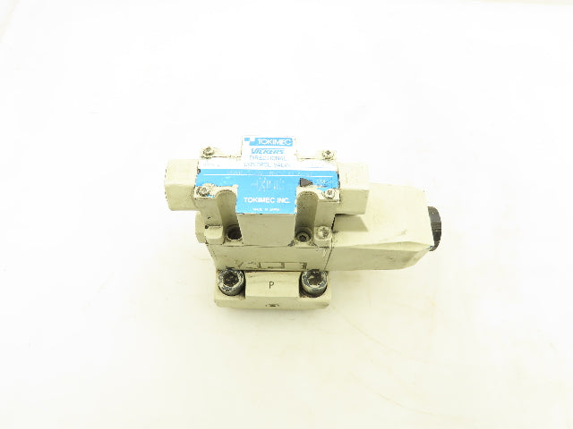 Tokimec Vickers CVC-25-D3-T39-10-JA-AP10 Solenoid Control Cartridge Valve Cover