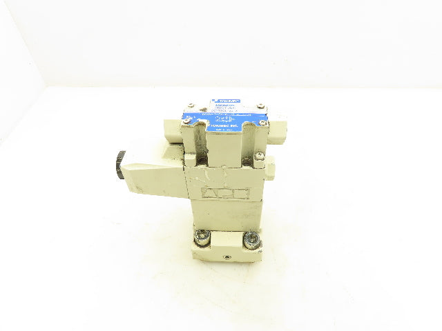 Tokimec Vickers CVC-25-D3-T39-10-JA-AP06 Solenoid Control Cartridge Valve Cover