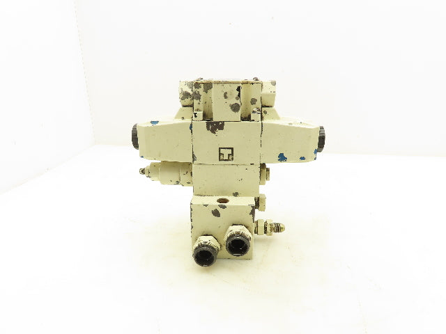 Tokimec Vickers DG4V-3-6C-M-P7-H-7-50 Flow Control Modular Solenoid Valve Stack
