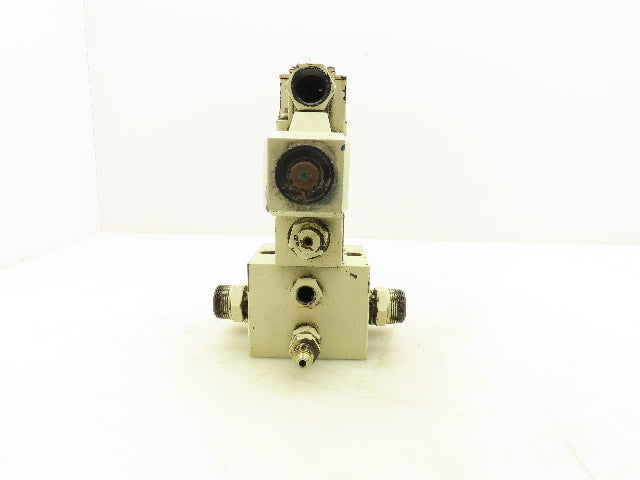 Tokimec Vickers DG4V-3-6C-M-P7-H-7-50 Flow Control Modular Solenoid Valve Stack