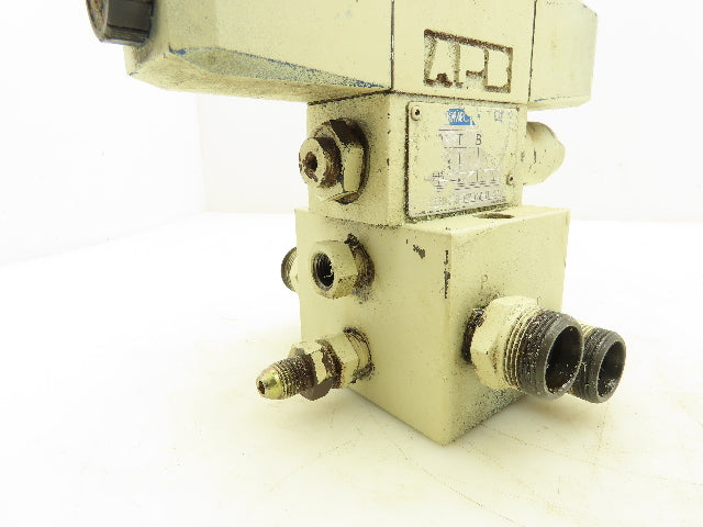 Tokimec Vickers DG4V-3-6C-M-P7-H-7-50 Flow Control Modular Solenoid Valve Stack