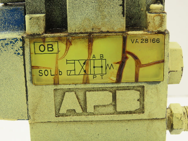 Tokimec Vickers TCG50-03-F-P7-H-12-S39B Solenoid Control Modular Relief Valve