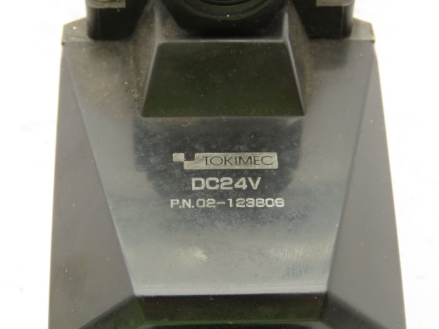 Tokimec Vickers DG4V-5-33C-M-P7L-H-7-40 Directional Control Solenoid Valve 24VDC