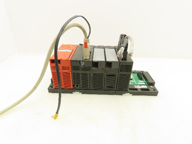Mitsubishi Electric A1S35B PLC Chassis Base Unit CPU I/O Slot Card Power Supply