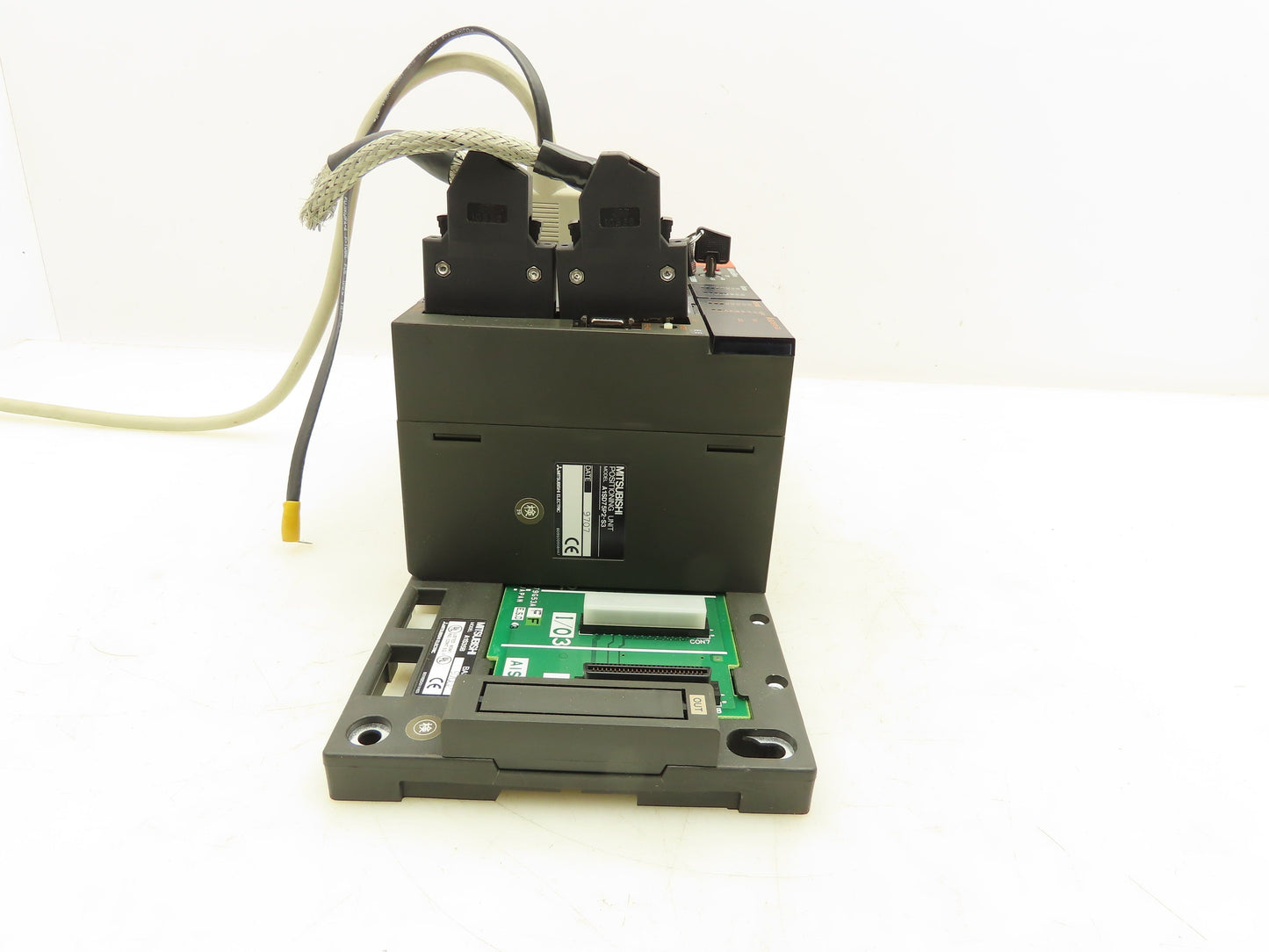 Mitsubishi Electric A1S35B PLC Chassis Base Unit CPU I/O Slot Card Power Supply