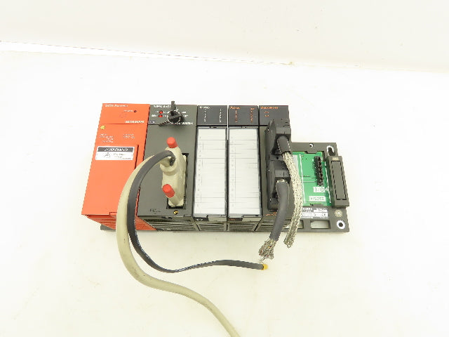 Mitsubishi Electric A1S35B PLC Chassis Base Unit CPU I/O Slot Card Power Supply