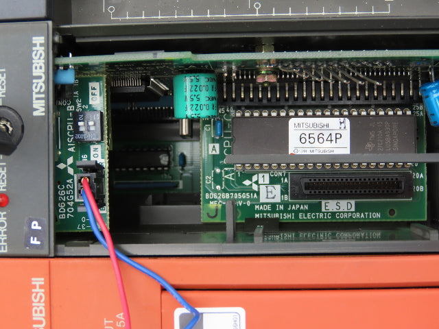 Mitsubishi Electric A1S35B PLC Chassis Base Unit CPU I/O Slot Card Power Supply