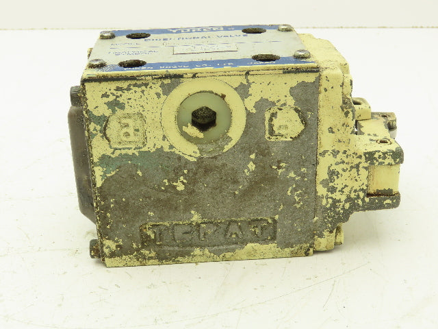 Yuken DCG-03-2B2-41 Directional Control Cam Lever Valve 2-Pos Spring Return