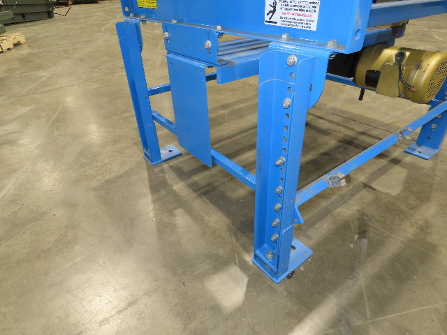 EMI 38"W x 36"L Chain Drive 2.5" Live Power Roller Conveyor 31"BF 1/2Hp 460V 3PH
