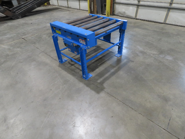 EMI 38"W x 36"L Chain Drive 2.5" Live Power Roller Conveyor 31"BF 1/2Hp 460V 3PH