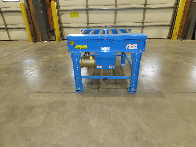 EMI 38"W x 36"L Chain Drive 2.5" Live Power Roller Conveyor 31"BF 1/2Hp 460V 3PH
